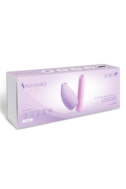 S PLEASURES KITS - LOVERS KIT - PURPLE & PURPLE