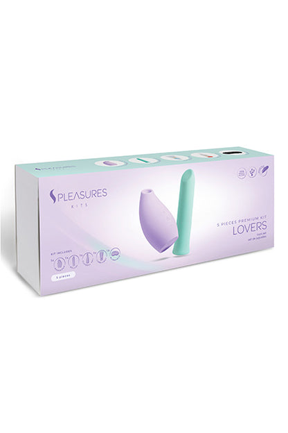 S PLEASURES KITS - LOVERS KIT - PURPLE & MINT