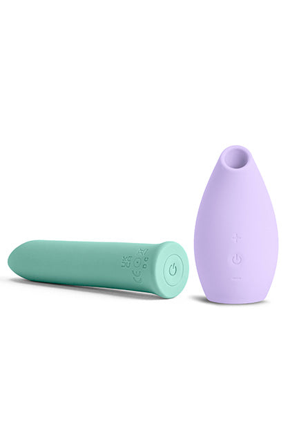 KITS DE S PLEASURES - KIT PARA PAREJAS - PÚRPURA Y MENTA