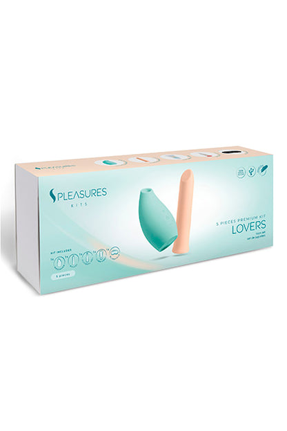 S PLEASURES KITS - LOVERS KIT - MINT & PEACH