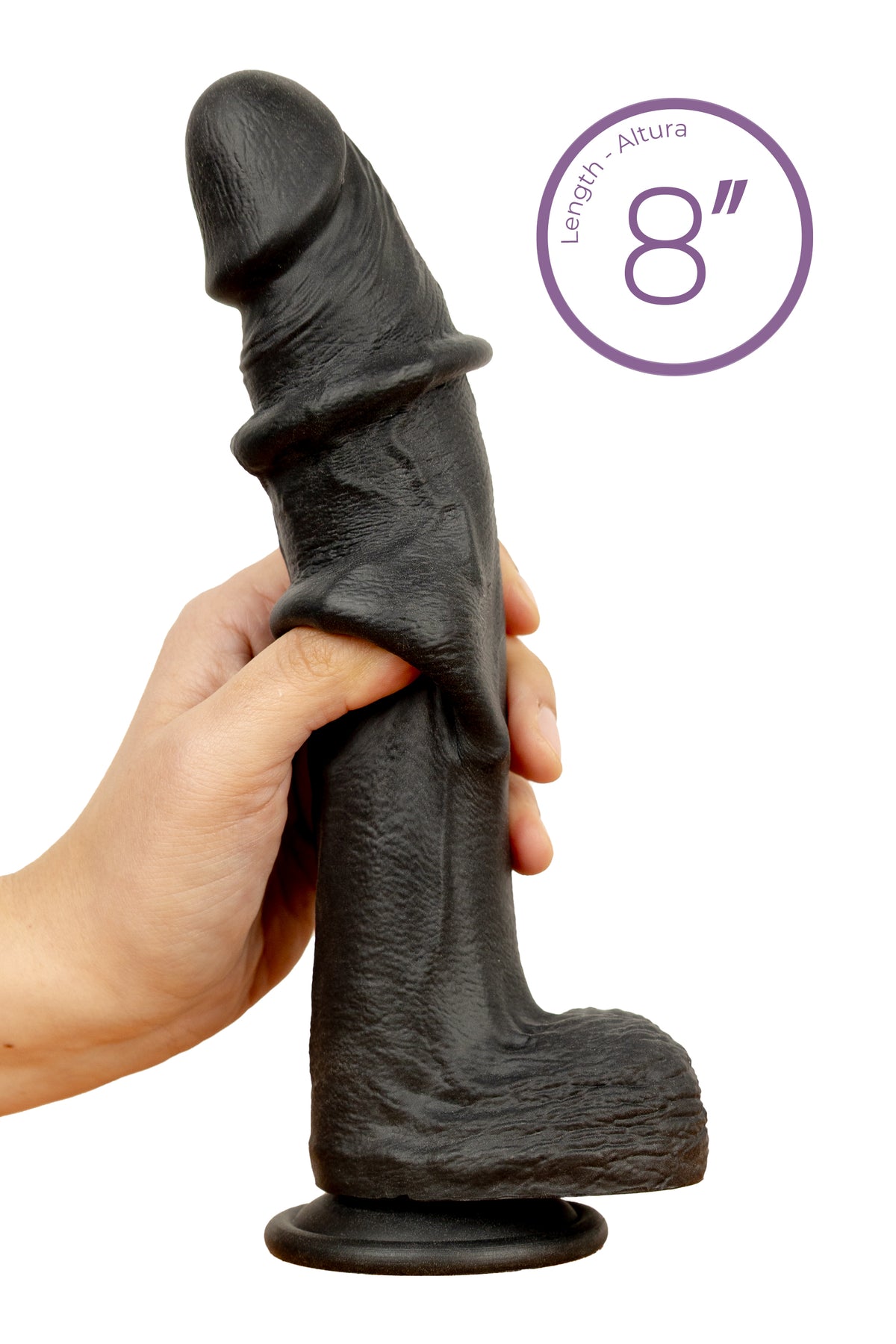 S PLEASURES REALISTIC - DAVID 8 - NEGRO