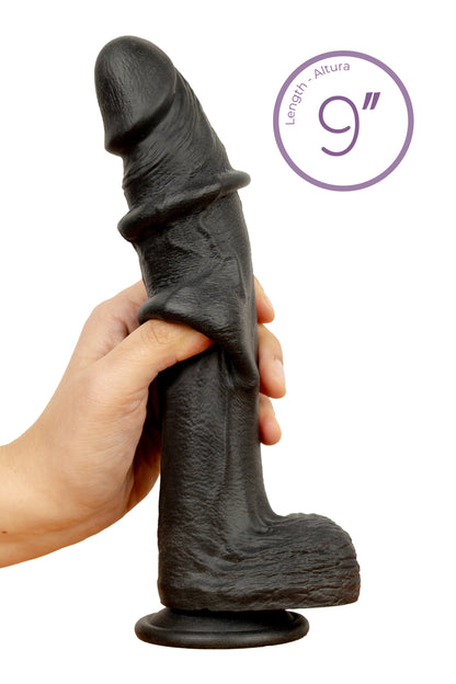 S PLEASURES REALISTIC - DAVID 9 - NOIR