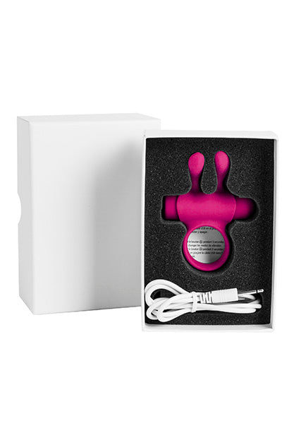 S PLEASURES PREMIUM LINE - RABBIT RING RECHARGEABLE PINK