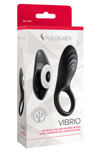 S PLEASURES - VIBRIO RING BLACK
