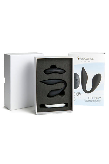 GAMME PREMIUM S PLEASURES - DELIGHT - NOIR
