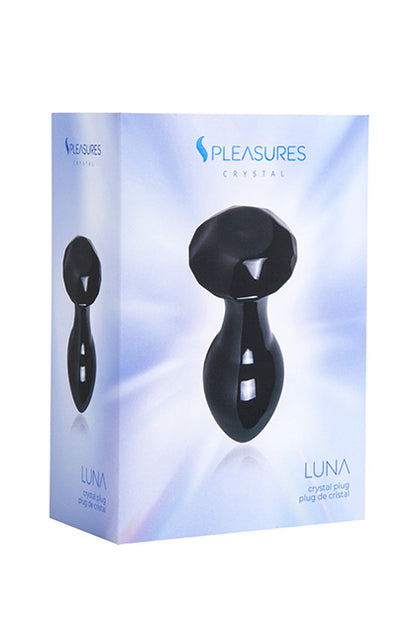 S PLEASURES CRYSTAL - CRYSTAL LUNA BLACK
