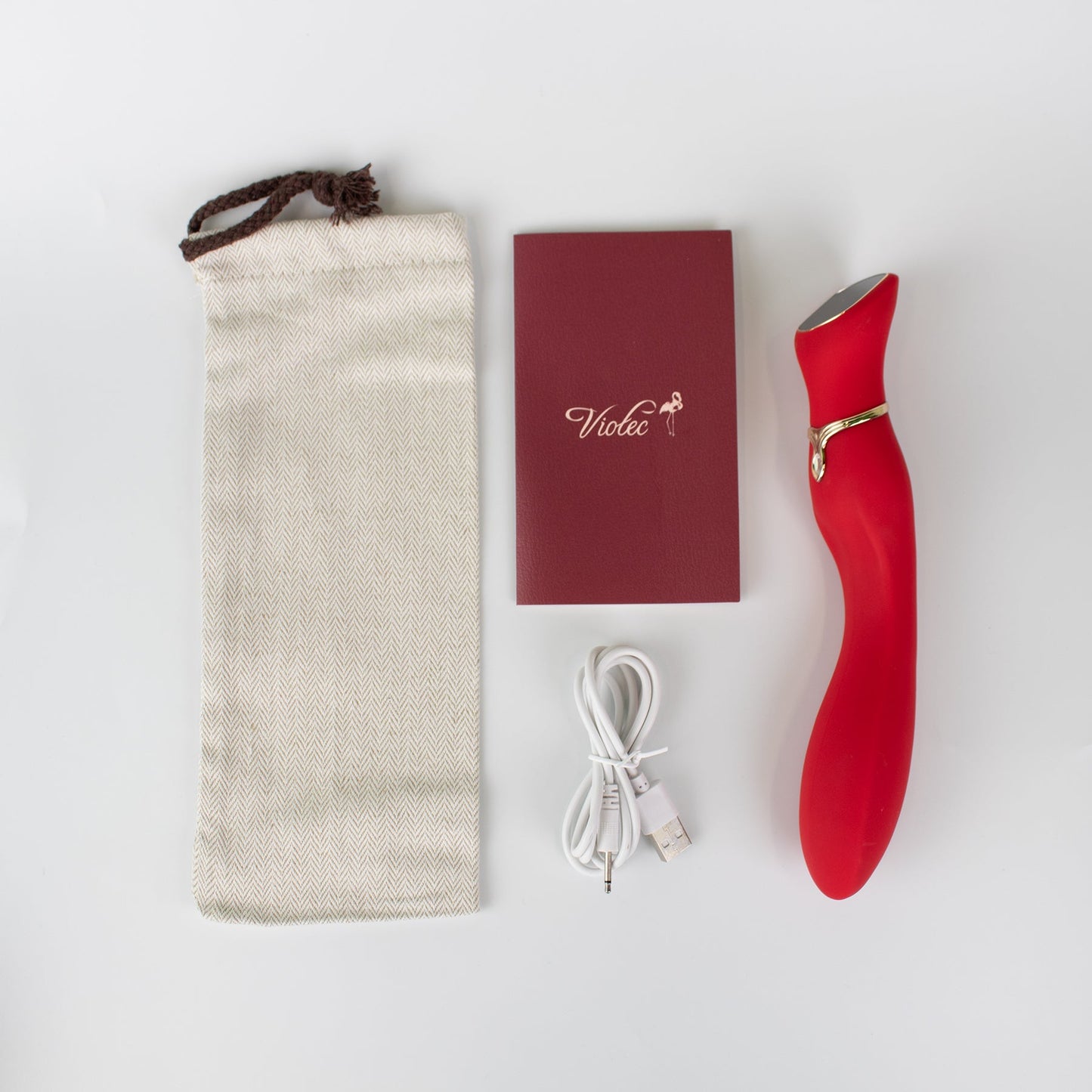 CHANCE TOUCH SCREEN G-SPOT VIBRATOR IN RED