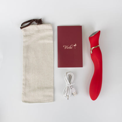 CHANCE TOUCH SCREEN G-SPOT VIBRATOR IN RED