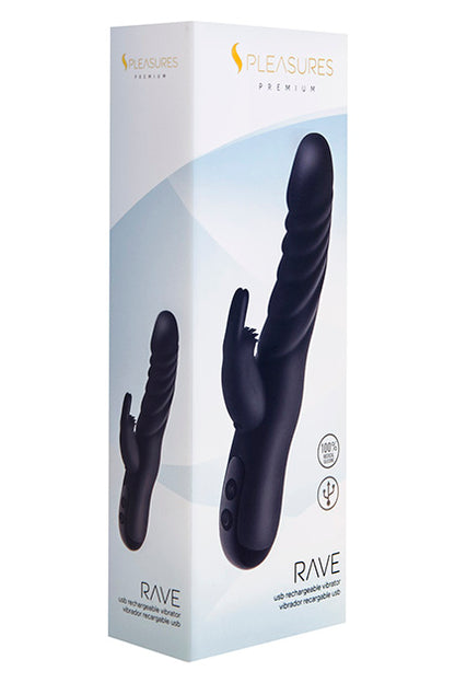 S PLEASURES LIGNE PREMIUM - RAVE BLACK