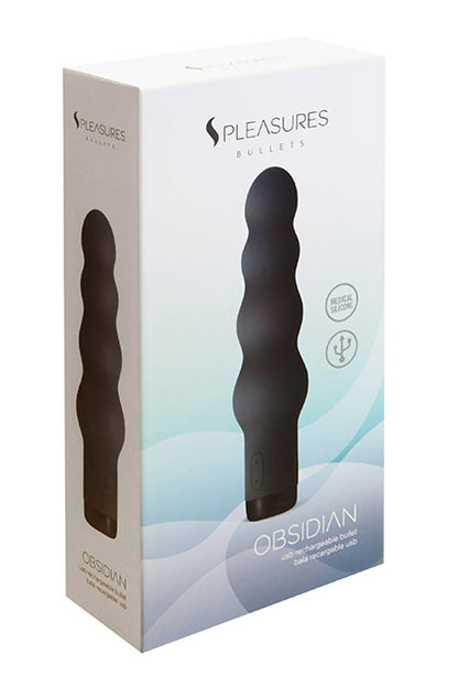 S PLEASURES BULLETS - BULLET - OBSIDIAN