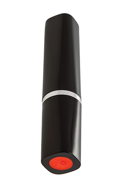 LIPSTICK VIBRATOR - BLACK/RED