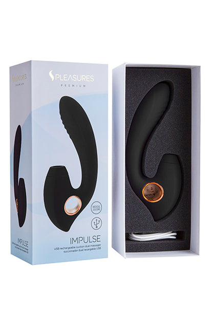 S PLEASURES PREMIUM LINE - IMPULSE - BLACK / GOLD