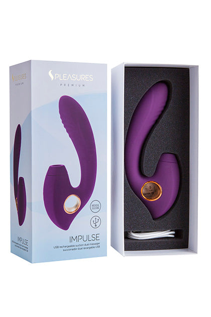 S PLEASURES PREMIUM LINE - IMPULSE - PURPLE / GOLD
