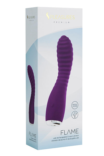 S PLEASURES PREMIUM LINE - FLAME - PURPLE