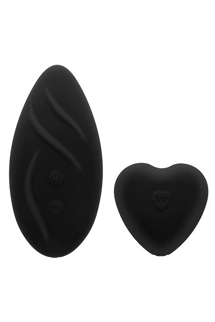 S PLEASURES PREMIUM LINE - PANTY VIBE SWEETHEART BLACK