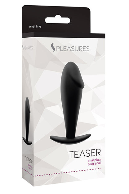 S PLEASURES - TEASER PLUG BLACK