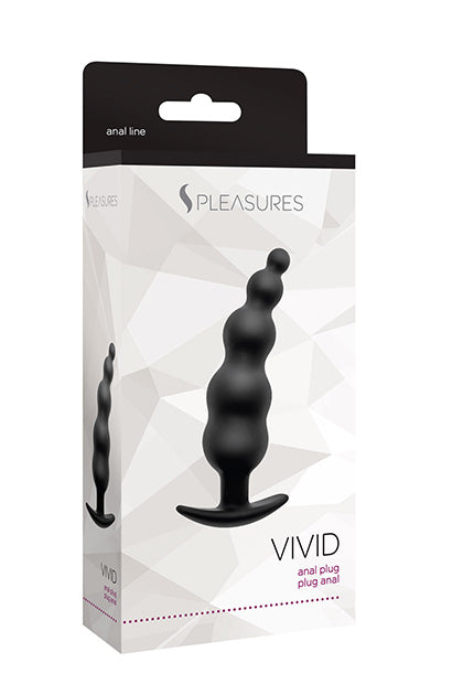 S PLEASURES - VIVID PLUG BLACK