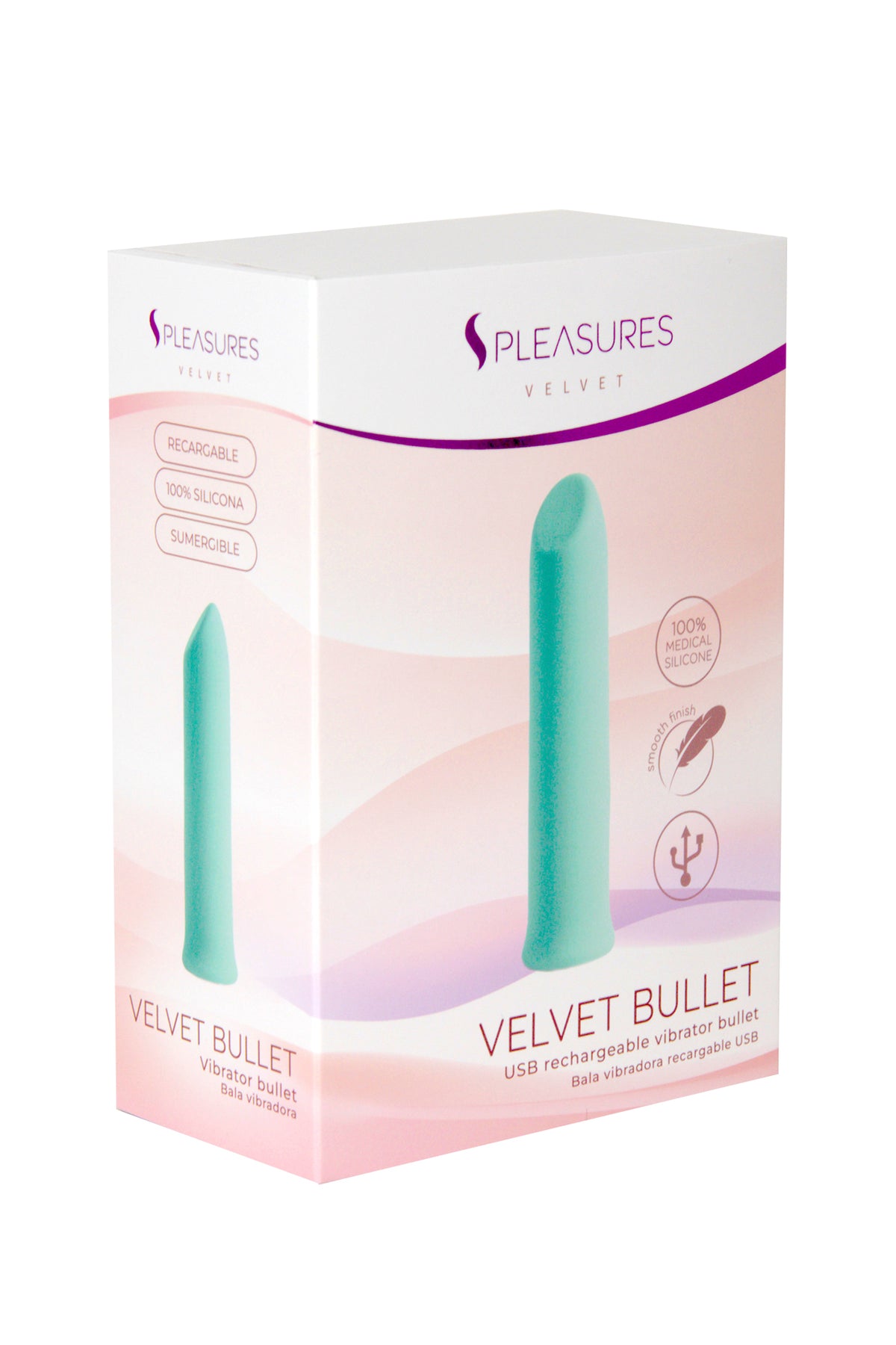 Velvet Bullet Candy Turquoise
