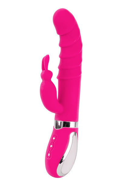 S PLEASURES - REALISTIC VIBRATOR HOT PINK