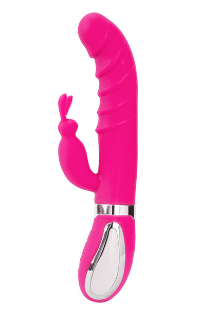 S PLEASURES - REALISTIC VIBRATOR HOT PINK
