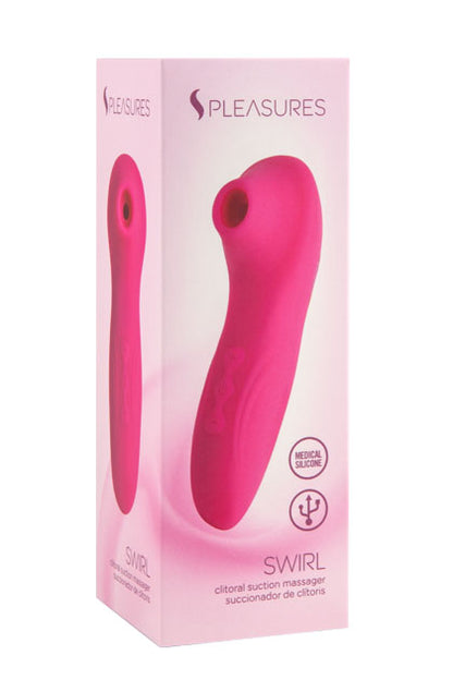 S PLEASURES - SWIRL - PINK