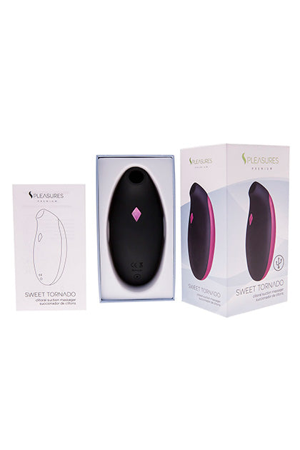 S PLEASURES PREMIUM LINE - SWEET TORNADO BLACK / PINK