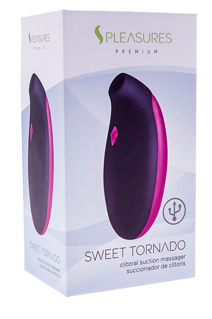 S PLEASURES PREMIUM LINE - SWEET TORNADO BLACK / PINK