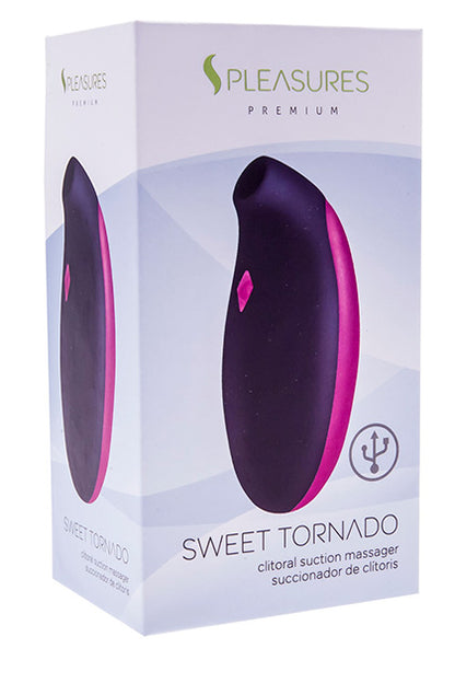 S PLEASURES PREMIUM LINE - SWEET TORNADO BLACK / PINK