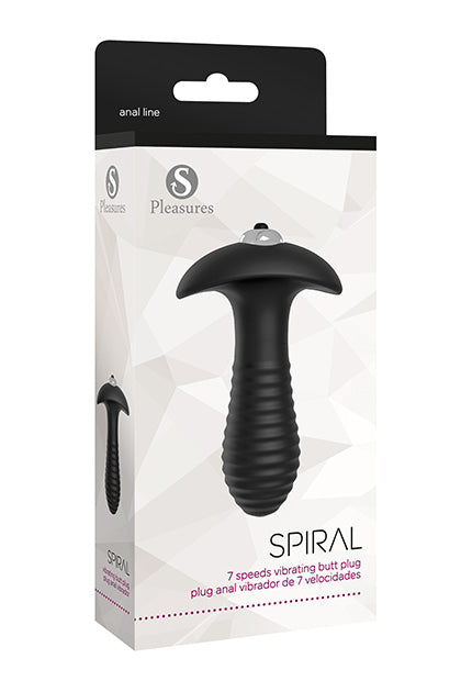 S PLEASURES - BUTT PLUG SPIRAL