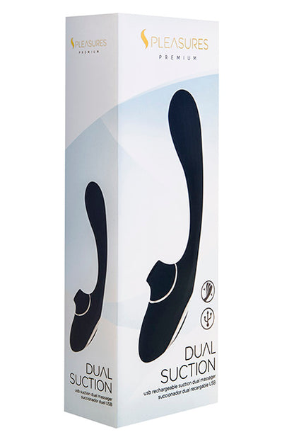 S PLEASURES PREMIUM LINE - DUAL SUCTION BLACK