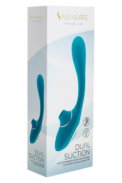 S PLEASURES PREMIUM LINE - DUAL SUCTION TURQUOISE