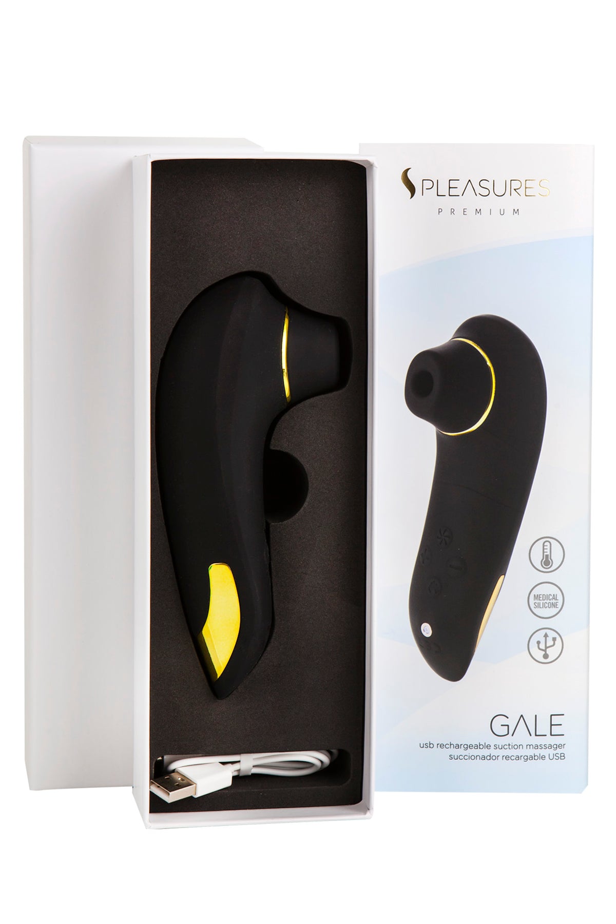 S PLEASURES PREMIUM LINE - GALE - BLACK