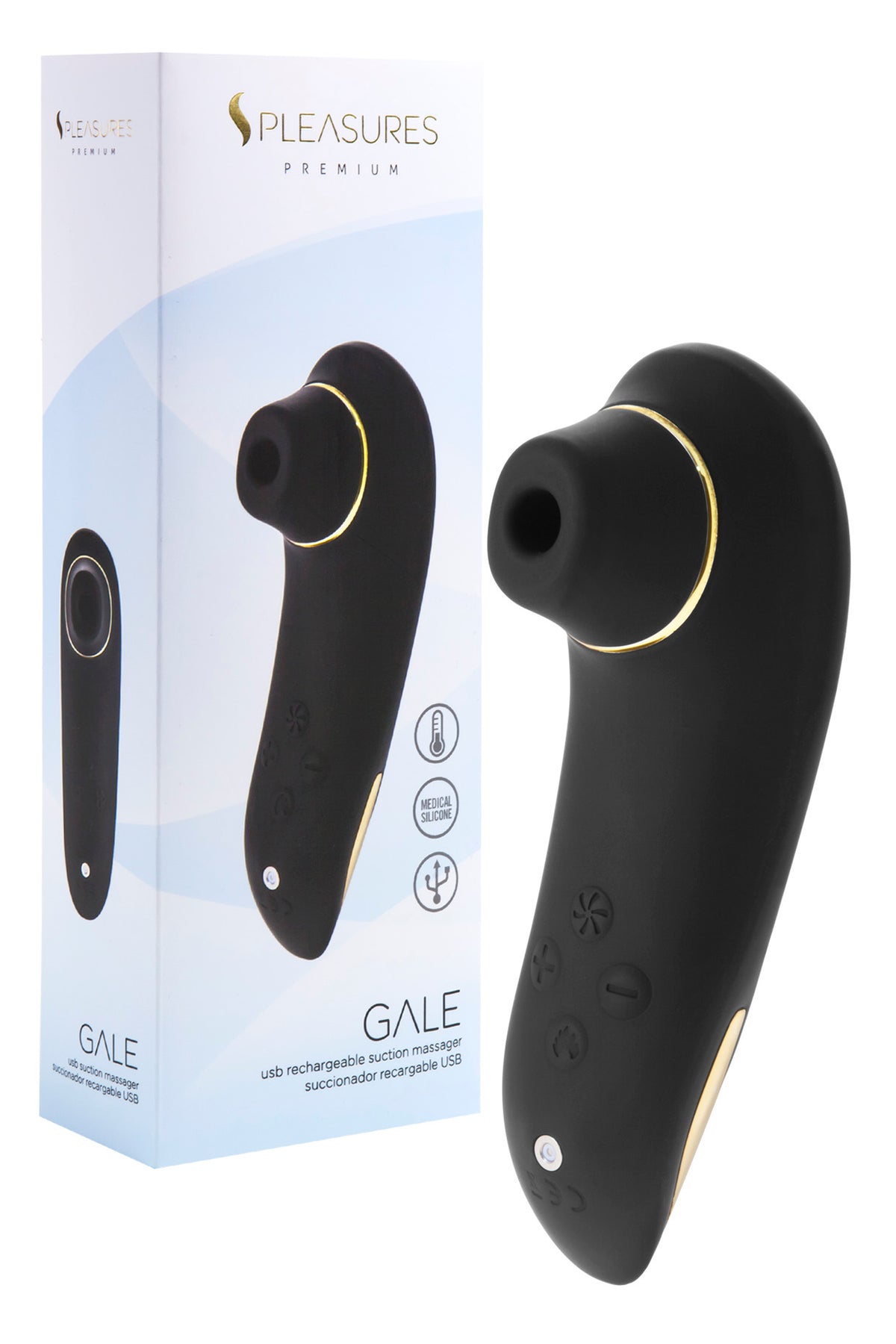 S PLEASURES PREMIUM LINE - GALE - BLACK