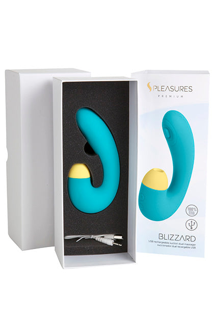 S PLEASURES PREMIUM LINE - BLIZZARD - TURQUOISE
