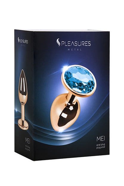 S PLEASURES METAL - METAL MEI LIGHT BLUE