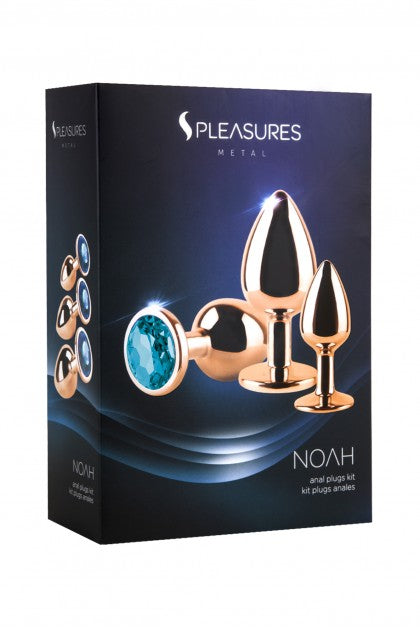 S PLEASURES METAL - METAL NOAH LIGHT BLUE