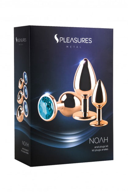 S PLEASURES METAL - METAL NOAH LIGHT BLUE