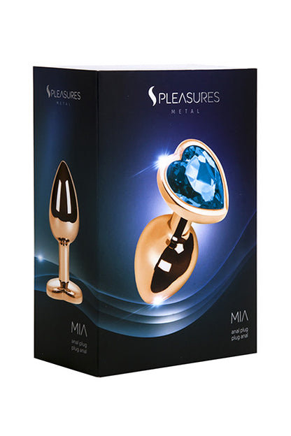 S PLEASURES METAL - METAL MIA LIGHT BLUE