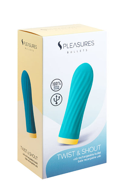 S PLEASURES BULLETS - TWIST&SHOUT - TURQUOISE