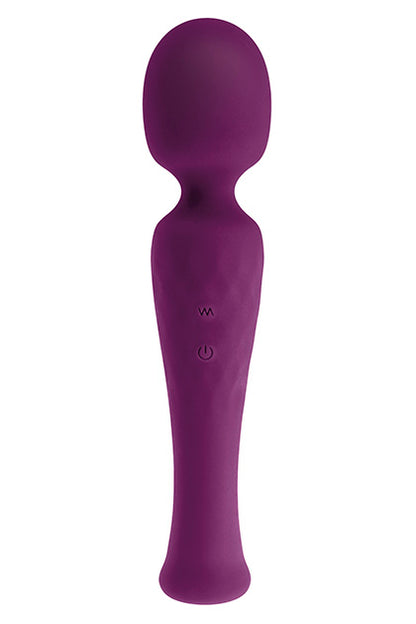 S PLEASURES VELVET - VIBRADOR DE VARITA PÚRPURA