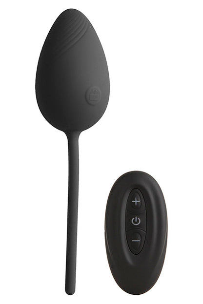 S PLEASURES VELVET - EGG VIBRATOR ODETTE - BLACK