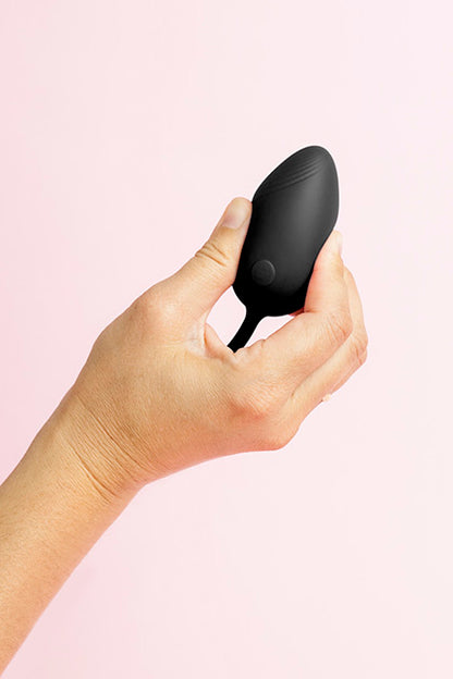 S PLEASURES VELVET - EGG VIBRATOR ODETTE - BLACK