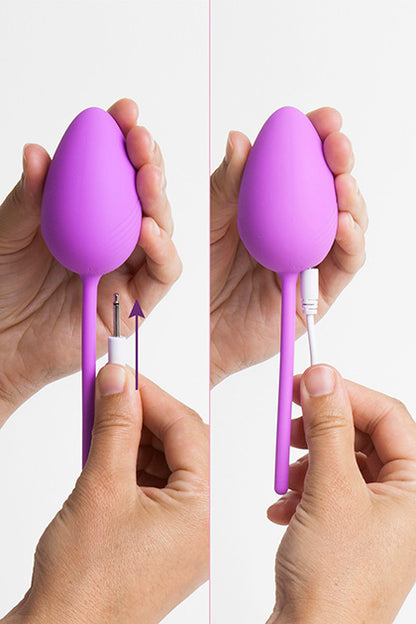 S PLEASURES VELVET - EGG VIBRATOR ODETTE - CANDY VIOLET