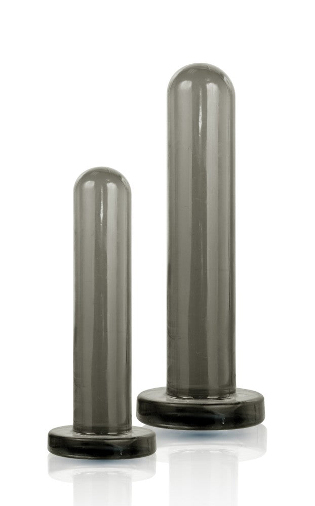 NMC - BLACK AXINITE 2 IN 1 ANAL PLUG KIT SET