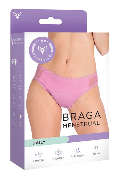 Braga Menstrual S - ROSA