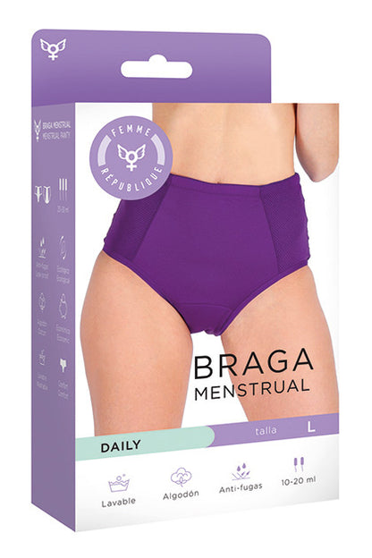 Braga Menstrual S - LILA