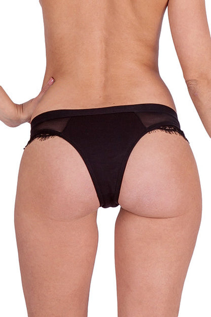 FEMME RÉPUBLIQUE - BRAGA MENSTRUAL M - NEGRO