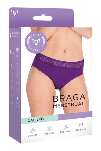 Braga Menstrual XL - LILA