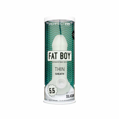 PERFECT FIT - FAT BOY THIN 5.5 IN. EXTENDER SHEATH CLEAR