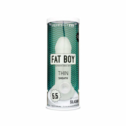 PERFECT FIT - FAT BOY THIN 5.5 IN. EXTENDER SHEATH CLEAR